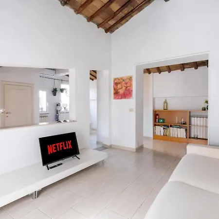 Διαμέρισμα 15 Min From Piazza Venezia Skyline Sanctuary In Trastevere *