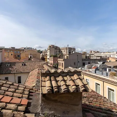 15 Min From Piazza Venezia Skyline Sanctuary In Trastevere Rom